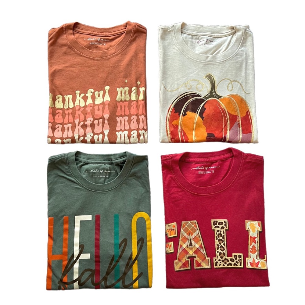 State of Mine Fall Shirt Bundle Size XS